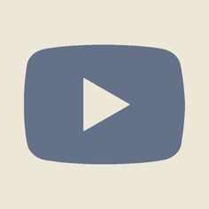 an image of a play button with the word youtube written in white and blue on it