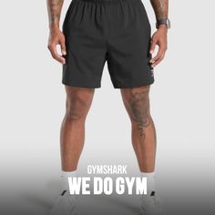 REDEFINING YOUR POTENTIAL Train freely and purposefully in the Arrival 7” Shorts. With a lightweight, sweat-wicking material and supportive adjustable waistband, you can trust that these shorts will allow you to move in every direction with ease and confidence, rep after rep or step after step. - Slim fit- Woven short- 7” in-seam- Lightweight material- Sweat-wicking- Elasticated drawcord waistband- Open side pockets- Heat-sealed Gymshark logo to thigh- 100% Polyester- Model is 6'0" and wears si… The Arrival, Adjustable Waistband, Move In, Heat, Slim Fit, Confidence, Train, How To Wear, Black