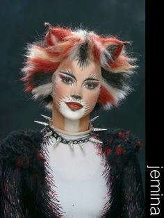 Jemima | 'Cats' Musical Wiki | Fandom Cats The Musical Costume, Jellicle Cats, Cats Musical, Makeup Class, Stage Makeup, Cat Makeup, Broadway Musicals