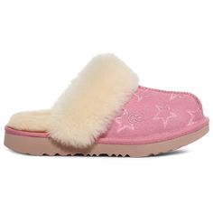 Pink Ugg Slippers, Ugg Cozy, Ugg Fashion, Slippers Ugg, Pink Uggs, European Shoes, Pink Iridescent, Ugg Slippers, Kids Uggs