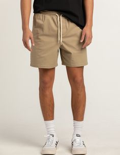 Husband Clothes, Pull On Shorts, Trendy Shorts, Shorts Men, Woven Label, New Wardrobe, Summer 2024, Welt Pockets, Jeans Pants