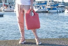 Stylish, roomy, soft and cosy crochet tote bag for those who love comfortable things! 𝙎𝙄𝙕𝙀 Approx. Dimensions of the finished tote bag: H e i g ht: ± 35 cm (13.8 inches) and ± 40 cm (15.7 inches) with handles. W i d t h : ± 37 cm (14.6 inches) 𝙒𝙀𝙄𝙂𝙃𝙏 Approx. 0.650-700 gr/1.43-1.54 lb 𝘾𝙊𝙇𝙊𝙍 𝙊𝙉 𝙋𝙃𝙊𝙏𝙊 CORAL PINK ✘Rope with UV protection! In to continual outdoor sunlight exposure does not changes the color. ✘Please note that colors may vary due to your computer's settings, moni Summer Shopping Crochet Bag With Rolled Handles, Casual Crochet Bag With Rolled Handles For Everyday, Everyday Casual Crochet Bag With Handles, Casual Everyday Crochet Bag With Rolled Handles, Casual Everyday Crochet Bag With Handles, Casual Double Handle Crochet Bag, Pink Shoulder Bag With Rolled Handles For Everyday, Casual Pink Crochet Bag For Daily Use, Spring Crochet Bag For Daily Use With Rolled Handles