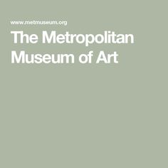 the metropolitan museum of art logo