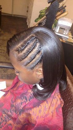 Twisties Hairstyles 2000s, 90s Kids Hairstyles, Kids Silk Press Natural Hairstyles, Kids Silk Press Natural Hair, Kimora Hairstyles, Kids Silk Press, Throwback Hairstyles, Flat Iron Natural Hair, Flat Twist Hairstyles