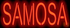 a neon sign that says sanosa in red on a black background with the word sanosoa written below it