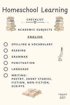 homeschool learning checklist Homeschool For Beginners, Home Schooling Uk, Homeschool Necessities, Homeschooling 1st Grade, Homeschool Must Haves, Homeschooling Aesthetic, 4th Grade Homeschool, Homeschool Essentials, Homeschool Checklist