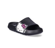 Top Seller for Hello Kitty black Slides Slipper Shoes New 2/3, Womens Shoes Sanrio Products, 2000s Shoes, Hello Kitty Black, Cute Slides, Hello Kitty Shoes, Girly Acrylic, Kitty Clothes, Kitty Items, Kitty Accessories