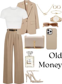 Old money outfit ideas | Old money outfit |#beigewhite #oldmoney #fashion #outfit