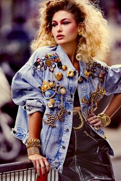 80s Fashion Outfits 1980s, 1980s Glamour, Look Disco, 80s Fashion Outfits, 1980s Style, Grace Elizabeth