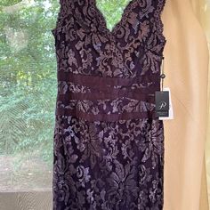 Nwt Adriannna Papell Sequin Embroidered Lace Dress Size 12 Pink Bandage Dress, Swirl Dress, Zara Black Dress, Crushed Velvet Dress, Asymmetrical Midi Dress, Size 12 Dresses, Embroidered Lace Dress, Size 12 Dress, Long Sleeve Midi Dress