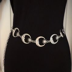 This Light Weight Adjustable Belly Waist Chain Link Silver Belts Fit Around Most Waist And Is Must-Have In Every Wardrobe All Year Round.Ladies Fashion Belt - You Can Wear This With Any Outfit From Casual Daywear Or Evening Wear. Go Well With Your Jeans, Dress, Shirt, Blouse, Bikini Suit, Etc. Great Gift Idea.. Adjustable Silver Metal Chain Belt For Festivals, Trendy Silver Chain Belt As Gift, Silver Belt Chain, Silver Chain Belt For Festivals, Summer Silver Chain Belt With Adjustable Chain, Silver Adjustable Chain Belt For Summer, Silver Chain Belt For Summer, Summer Silver Chain Belt, Silver Chain Jewelry For Summer