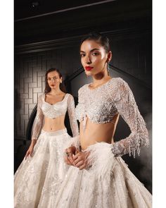 White Crystals Flared Lehenga Set | White Lehenga Set | Bora Honey's – B Anu Designs Glamorous Wedding Gown, Fitted Anarkali Wedding Dress For Festive Occasions, Festive Anarkali Fitted Wedding Dress, Fitted Bollywood Style Floor-length Wedding Dress, Festive Anarkali Wedding Dress For Party, Bollywood Style Hand Embellished Dupatta For Ceremony, Bollywood Style Hand Embellished Ceremony Dupatta, Bollywood Hand Embellished Dupatta For Ceremony, Festive Wedding Dress With Dupatta For Party