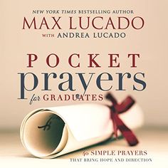 the cover of pocket prayers for graduates, with a red ribbon on top of it