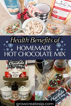 the health benefits of homemade hot chocolate mix