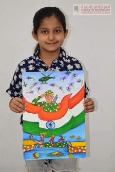 Har Ghar Tiranga Drawing, Indipendente Day Drawing Idea, Independent Day Drawing, Republic Day Drawing Ideas, Nature Drawing For Kids, Earth Day Drawing, Imagination Drawing