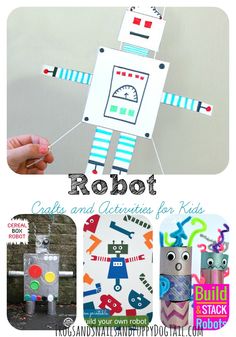 Kindergarten Art Activities, Maker Fun Factory, Robot Theme, Kid Science, Diy Robot, Stem For Kids, Robot Toy