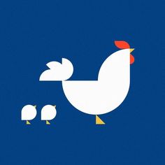 an image of a chicken and her chicks on a blue background with text that reads, what do you think?