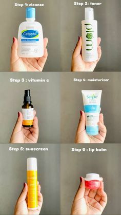 Morning Routine For Skin Care, Correct Order For Skin Care, Morning Skin Care Products, Morning Skincare Routine Aesthetic, Best Product For Skin Care, Best Skin Care Routine For Oily Skin, Body Care Routine Aesthetic, Glowing Skin Care Routine, Morning Face Routine Skin Care