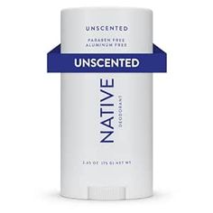 Unscented Deodorant, Native Deodorant, Deodorant For Women, Natural Probiotics, Natural Body Wash, Chemistry Experiments, Aluminum Free Deodorant, Antiperspirant Deodorant, Natural Deodorant