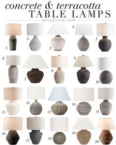 the complete guide to different lamps and shades