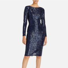 Aqua Formal Sequin Sheath Dress 100% Bloomingdale's Exclusive Collection Sold Out Final Price Price Drop Retail $395 Like New Worn 1x Color Navy Size 6 Boat Neck/Long Sleeves V-Neck Back/Invisible Back Zipper Closure Fully Lined 100% Polyester All Over Sequin Embellished Midi Length 95% Nylon/5% Spandex Web Id 4169764 *Gorgeous Classy Luxury Cocktail Dress For Any Wardrobe* *No Trades No Returns* Sequin Sheath Dress, Aqua Dress, Price Drop, Dress 100, Exclusive Collection, Boat Neck, Sheath Dress, Midi Length, Colorful Dresses