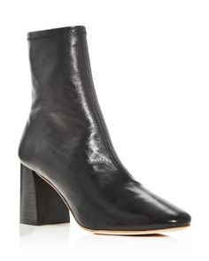 Loeffler Randall Woman's Elise Block Heel Booties Short Booties, Zipper Dress, Fall Party, Loeffler Randall, Dress Zipper, Shoes Booties, Party Shoes, Black Booties, Shoes Women