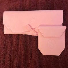 Brand New In Boxes! Jewelry Roll In Pink Soft Velvet Like Material. Opens Up And Has Snaps To Hold The Jewelry. Octagon Soft Pouch, Same Material, Has Snap To Secure Jewelry Inside. Great For Travel Jewerly Cases, Pink Jewellery, Jewelry Swarovski, Jewelry Roll, Pink Jewelry, Swarovski Jewelry, Travel Jewelry, Travel Pouch, Jewelry Pouch