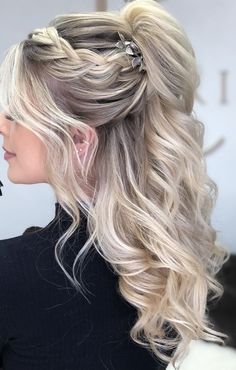 Cute Ponytail Hairstyles, Super Cute Hairstyles, Pageant Hair, Hairdo Wedding, Romantic Hairstyles, Industrial Piercing