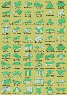 the instructions for how to make an origami airplane