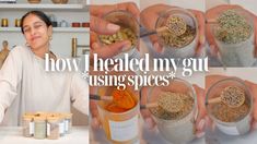 5 SPICES THAT HEALED MY GUT | natural remedies for better digestion Radhi Devlukia, Learning Herbs, Inflammatory Recipes, Better Digestion, Herbs For Health, Life Quotes To Live By, Natural Medicine, Health Remedies