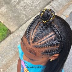 20 Back to School Hair style for Black Kids - I Wear African Marketplace Hair With Braids, Black Baby Girl Hairstyles, Daughter Hairstyles, Hair Content, Cute Toddler Hairstyles, Lil Girl Hairstyles, Kids Curly Hairstyles, Kid Braid Styles, Kid Styles