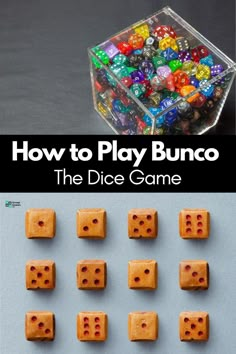 How to Play Bunco Dice Game How To Play Bunco, Bunco Rules, The Dice Game, Bunco Dice, Bunco Game