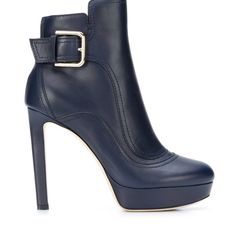 Jimmy Choo Britney Boot. Size 36.5. Dark Navy Blue Leather. Goatskin Leather & Ankle Boot. Worn Twice. Comes With Box And Dustbag. Maison Margiela Tabi, Tabi Shoes, Margiela Tabi, Jimmy Choo Shoes, Dark Navy Blue, Designer Boots, Boots For Women, Leather Ankle Boots, Blue Leather