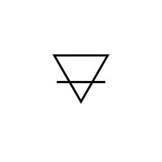 a black and white photo of a triangle with the letter y in it's center