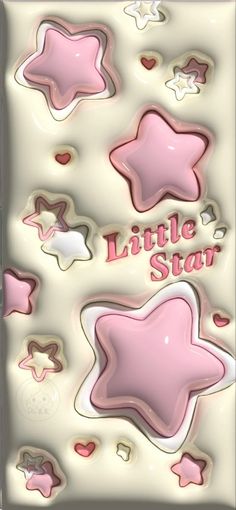 some little stars are in the shape of cookies