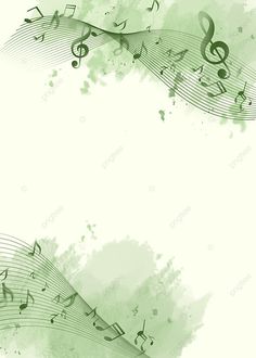 an abstract music background with musical notes