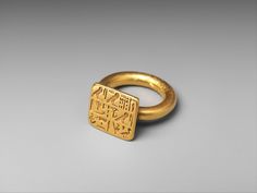 Ring of Priest Sienamun - Silver Egyptian Gold, Egypt Museum, Ancient Egyptian Artifacts, Egypt Jewelry, Late Period, Ancient Egyptian Jewelry, Ancient Jewels, Ancient Jewellery, Egyptian Artifacts