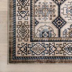 With a pattern reminiscent of vintage tiles, the Valerian Tile Washable Rug is a standout style in the Lauren Liess x Rugs USA collection. The striking mix of blues and neutral hues will add an elevated element to any space. With its unique motif and machine washable design, it’s sure to become a fast favorite of yours and your guests alike. Place it in your space and let the compliments roll in. Lauren Liess, Vintage Tiles, Paisley Rug, Coastal Rugs, Outdoor Rugs Patio, Southwestern Rug, Washable Area Rug, Vintage Tile, Clearance Rugs