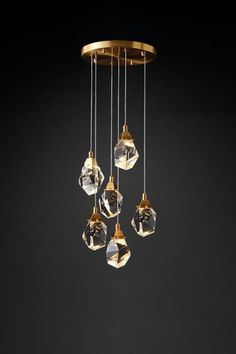 Crystal Pendant Lamp - SamuLighting Lighting Scheme, Living Room Den, Staircase Lighting, Light Games, Crystal Light, Room Lighting, Elegant Lighting, Lamps Ceiling, Watching Tv