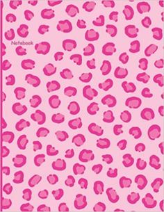 a pink and black leopard print background