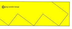 an image of the back side of a yellow envelope with black writing on it and white background