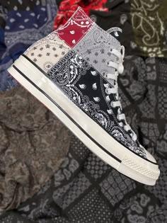 Converse Chuck 70, Chuck 70, Vans High Top Sneaker, Bandana Print