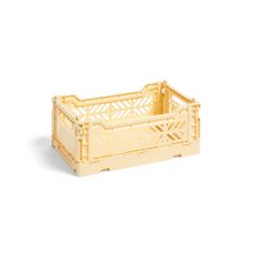 a white plastic crate is shown on a white background