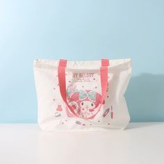 Kawaii Friend Tote Bags ON1347 Kawaii Large Capacity Rectangular Satchel, Harajuku Style Rectangular Bag For Daily Use, Kawaii Large Capacity Tote Satchel, Kawaii Large Capacity Satchel For Travel, Cute Large Capacity Satchel For Everyday Use, Cute Satchel For Everyday Use, Kawaii Large Capacity Shoulder Bag, Kawaii Satchel Tote For Daily Use, Large Capacity Kawaii White Shoulder Bag