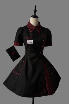 ❤︎ [Reservation product] Dark Gothic Halloweener Full Set❤︎

⚠️ Delivery may take about 1-2 months for popular products.
Full set contents [Dress + hat + stethoscope + glove + name tag] Nurse Outfit, Dress Hat, Dark Gothic, Popular Products, Nursing Clothes, Dress Hats, 2 Months, Name Tag, Full Set