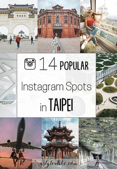 14 Popular Instagram Spots in Taipei | A Style Alike #taipei #travel #instagram #instataipei #taiwan Popular Instagram, Instagrammable Places, Travel Instagram, A Style