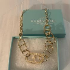 Brand New Beautiful Gold Park Lane Necklace. Never Worn Box Included! Expensive Jewelry, Park Lane, Womens Jewelry Necklace, Gold Necklace, Jewelry Necklaces, Womens Sizes, Necklaces, Women Jewelry, Brand New