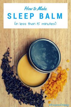 How to make your own sleep balm and help insomnia. Natural Insomnia Remedies - Lavender Balm DIY Sleep Balm, Health Coconut Oil, Natural Remedies For Insomnia, Coconut Oil Uses, Diy Remedies, Natural Home Remedies