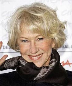 short-simple-hairstyles-for-women-over-60 - CapelliStyle Short Hairstyles Over 50, Over 60 Hairstyles, Beautiful Haircuts, Short Wavy Hair, Helen Mirren, Haircuts With Bangs, Short Bob Hairstyles