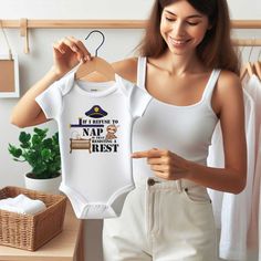 Get your little one ready for bedtime with this hilarious Funny Bedtime Joke Baby bodysuit. The perfect addition to your baby's wardrobe, this outfit not only provides comfort, but also showcases their rebellious nature with the phrase "Refuse to Nap". As an added bonus, this Police Baby outfit makes for a great baby gift. Help your little one resist nap time with style and humor. Keywords : Funny Bedtime Joke Baby bodysuit, Refuse to Nap baby clothes, Police Baby outfit gift, Baby apparel, Baby Baby Humour, Future Accountant, Aunt Baby Clothes, Farmer Baby, Baby Humor, Accounting Humor, Firefighter Baby, Baby Aunt, Funny Baby Gifts